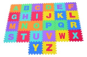 Tappeto Puzzle da Gioco Set 26 Pezzi 31x31 cm colorato