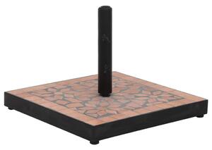 Base per Ombrellone Terracotta Quadrata 12 kg