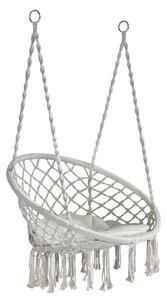 Altalena da Albero 78x65x55 cm in Corda Bianca