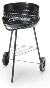 Barbecue a Carbone Carbonella 44x52x70 cm in Acciaio Nero