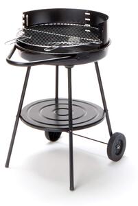 Barbecue a Carbone Carbonella 68x50,8x81 cm in Acciaio Nero