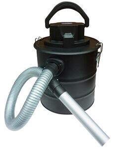 Bidone Aspiracenere Aspirapolvere 1200W 20 Litri con Tubo Flessibile in Metallo Bauer