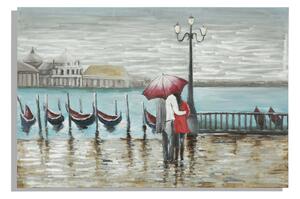 Dipinto su Tela Venice 120x3,7x80 cm in Alluminio Legno e Canvas