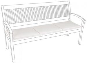 Cuscino Poly180 Naturale per Panca 3 Posti in Tessuto per Esterno