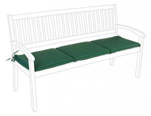 Cuscino Poly180 Verde Scuro per Panca 3 Posti in Tessuto per Esterno