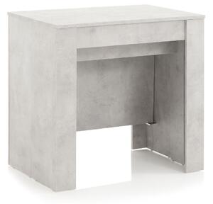 Consolle Allungabile 54/252x78,5x78 cm in Melamina Cemento