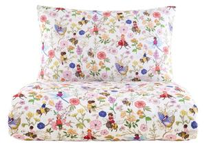 Set copripiumino e federa da bambini in cotone per letto singolo 135x200 cm Garden Friends – Belle & Boo