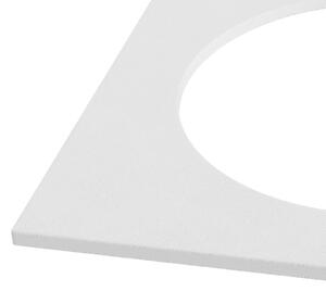 Faretto da incasso Accessorio Downlight in Alluminio Kappell Bianco