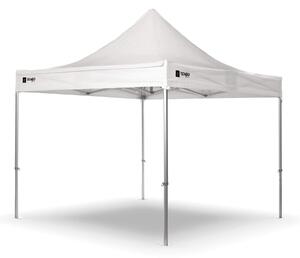 Gazebo da Giardino 3x3m in Alluminio e Poliestere Bianco