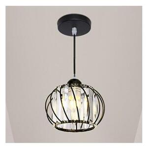 Lampada a sospensione con cavo BELLA 1xE27/40W/230V nera
