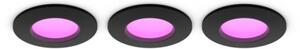 Philips - Set da 3 faretti da incasso per bagno LED RGBW dimmerabili Hue SLIM LED/8,3W/230V IP44