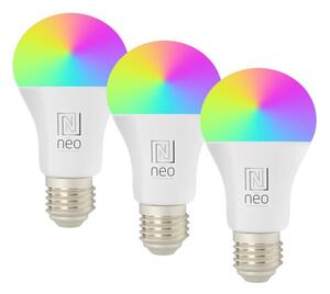 Immax NEO 07794CDO-SET 3x lampadine LED RGB+CCT dimmerabili E27/14W/230V Wi-Fi+telecomando