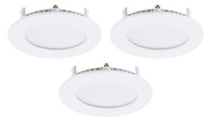 Eglo 79072 - Set da 3 faretti da incasso LED FUEVA-RW 1xLED/2,8W/230V