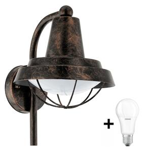 Eglo 94838 - Lampada LED da esterno COLINDRES 1xE27/8,5W/230V
