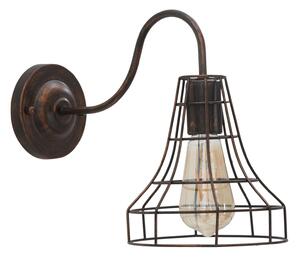 Lampada da Muro Industry 34x18x27 cm in Ferro