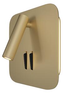 Lampada da parete Ceiling & Wall in Alluminio Ios 176 Opaco Oro