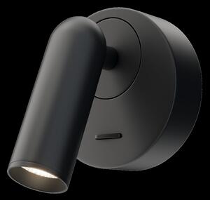 Lampada da parete Ceiling & Wall in Metallo Mirax Nero