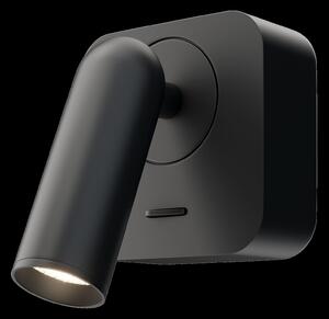 Lampada da parete Ceiling & Wall in Metallo Mirax Nero
