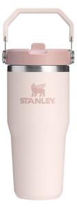 Borraccia termica rosa chiaro in acciaio inox 410 ml IceFlow™ Flip Straw 2.0 Tumbler Rose Quartz – Stanley