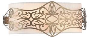 Lampada da parete House in Metallo Burgeon Bronzo