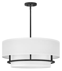 Hinkley HK-GRAHAM-L-BK - Lampadario a plafone GRAHAM 4xE14/40W/230V nero