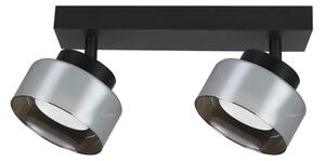 Brilagi - LED Faretto AURA LUX 2xGX53/30W/230V nero/fumé