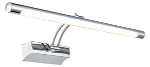 Lampada da parete per quadri Mirror in Metallo Fino Cromo