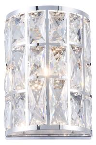 Lampada da parete Modern in Metallo Gelid Cromo