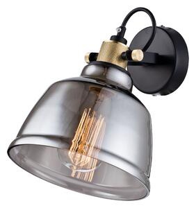 Lampada da parete Pendant in Metallo Irving Nero