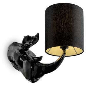 Lampada da parete Table & Floor in Poliresina Nashorn Nero
