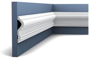 Orac Decor P8050 Luxxus Robusta modanatura per pareti Profilo per stucchi Profilo per fregi Profilo per cornici Profilo per rilievi Antiurto | 2 metri