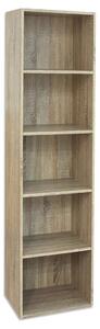 Libreria 5 Ripiani 40x30x172 cm in Legno