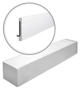 NMC FD15-box WALLSTYL Noel Marquet 1 cartone con 8 strisce decorative Modanatura per pavimenti stile classico colore bianco | 16 m