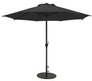 Ombrellone da Giardino Ø3 m Palo Ø38 mm Lyon Grigio Scuro
