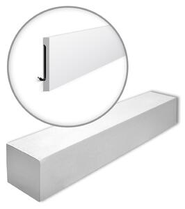 NMC FD15S-box WALLSTYL Noel Marquet 1 cartone con 8 strisce decorative Modanatura per pavimenti stile moderno colore bianco | 16 m