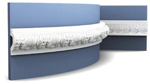Orac Decor P3020F Luxxus Modanatura flessibile per pareti Modanatura decorativa Modanatura a fregio Decorazione a stucco Profilo dettagliato a rilievo vivo | 2 metri