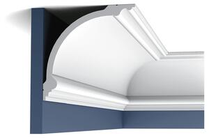 Orac Decor C338 Profilo Luxxus Modanatura per stucchi Profilo per soffitti Modanatura decorativa Modanatura per angoli Modanatura per pareti Classica | 2 metri