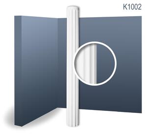 Orac Decor K1002 Luxxus Stucco Fusto della colonna Forma classica a rilievo Materiale in schiuma dura Leggero Stabile | 2 metri