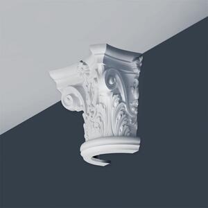 Orac Decor K1121 Luxxus Mezzo Capitello Per Stucco Mezza Colonna Elemento decorativo da parete