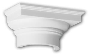 Testa a mezza colonna Profhome 415101 Facciata decorativa in stile toscano