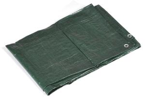 Telone Impermeabile con Occhielli 6x7m in Polietilene Verde