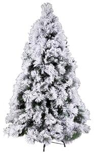 Albero di Natale Artificiale H180cm Monte Bianco Verde Innevato