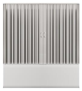 Sopra vasca in pvc con ingresso centrale due ante - Olimpo Docce
