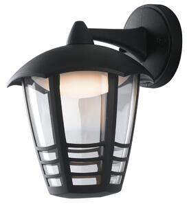 Applique da parete per esterno 12w a led nera grace down - Gt Luce