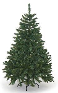 Albero di Natale Artificiale Alpino Verde Ignifugo 663 Rami Altezza 150Cm