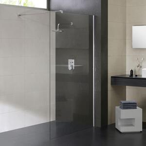 Parete Doccia Walk-In 120 cm in Cristallo Trasparente 8mm H198 Fosterberg Side
