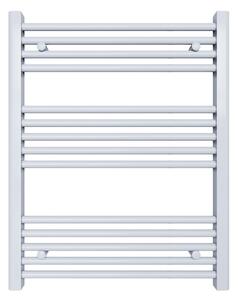 Scaldasalviette termoarredo 80x60 bianco interasse 55 cm idraulico - Olimpo Docce