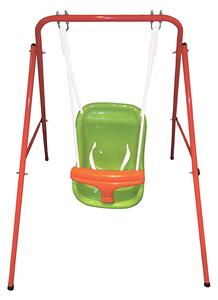 Altalena da Giardino 1 Posto New baby Rosso 100x144x120 cm