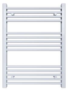 Scaldasalviette termoarredo 80x45 bianco interasse 40 cm idraulico - Olimpo Docce