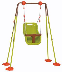 Altalena da Giardino 1 Posto con Struttura in Acciaio Miller Baby Swing